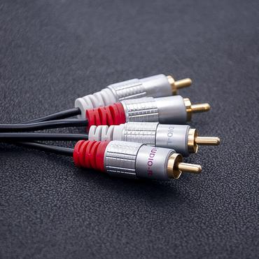 Qoltec audiokabel - 2 m