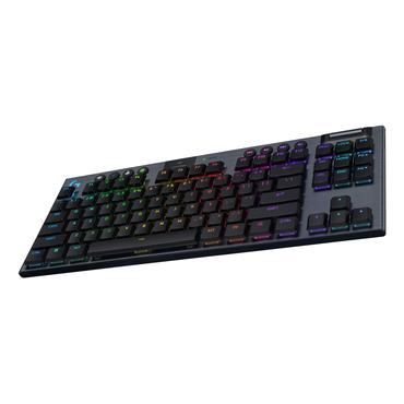 Logitech G G915 X - tangentbord - LIGHTSPEED TKL - QWERTY - brittisk - svart Inmatningsenhet