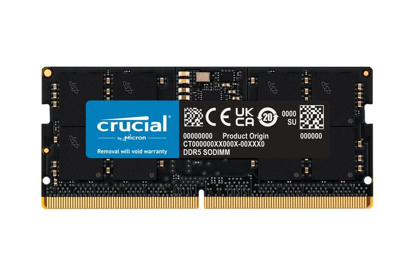 Crucial RAM - 16 GB - DDR5 SDRAM - 5600 MHz - SO-DIMM - CL46