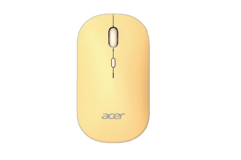 ACER Wireless Mouse           AMR130 gelb, dual mode, 4 buttons