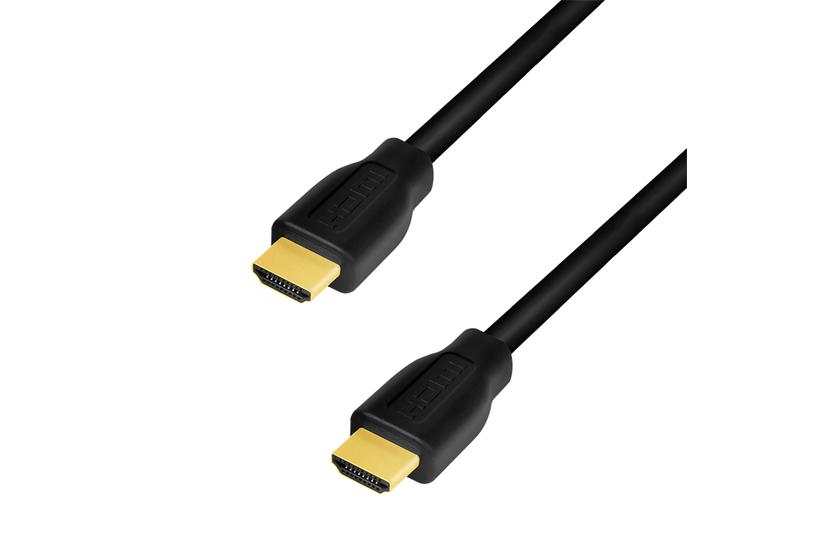 LogiLink CH0102 HDMI-kabel 3 m HDMI Type A (Standard) Sort