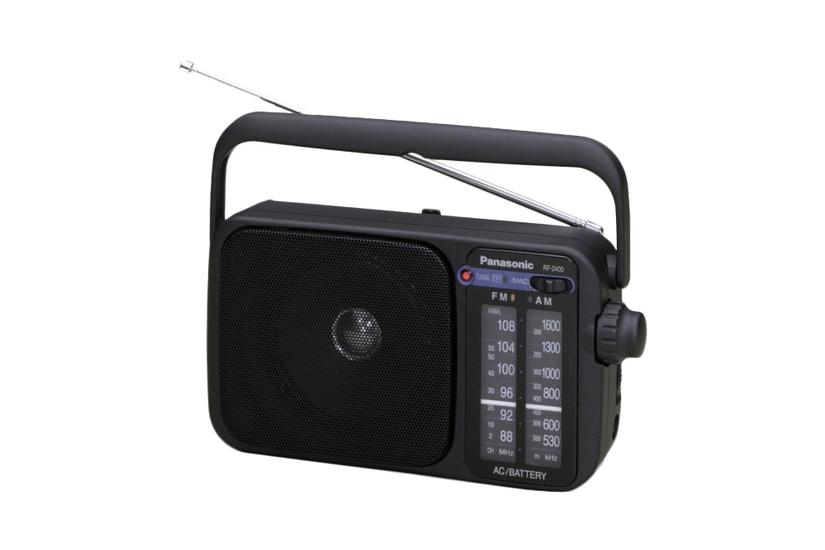 Panasonic RF-2400D Bærbar Analog Sort