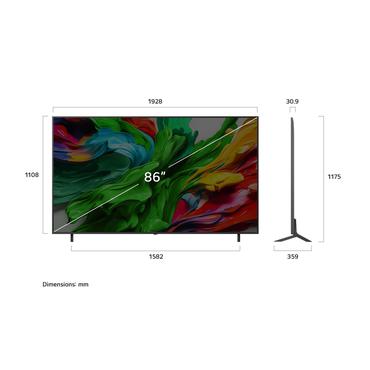 LG QNED85A 86" 4K MiniLED Smart TV (2025)