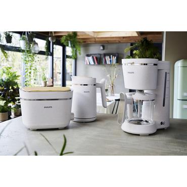 Philips Series 5000 HD5120 Eco Conscious Edition - kaffemaskin - matt silkesvit