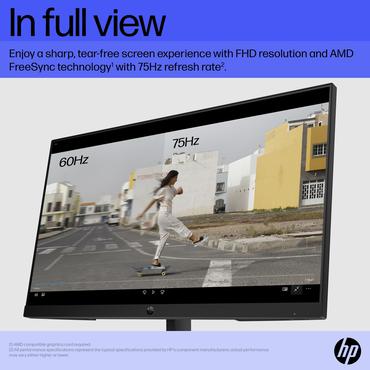 HP V22v G5 skærm - Kantbelyst LED - 22" - AMD FreeSync - VA - 5ms