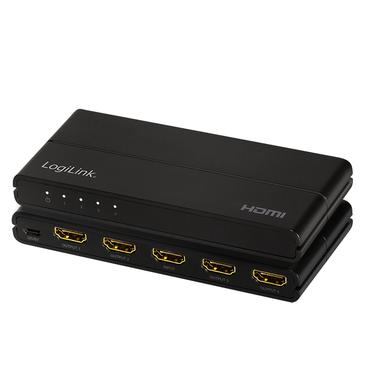 LogiLink HD0037 video-splitter HDMI 4x HDMI