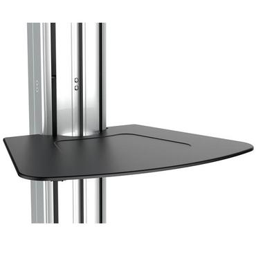 StarTech.com Heavy Duty Rolling Portable TV Cart Stand with Wheels