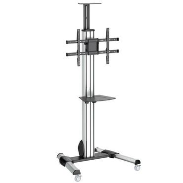 StarTech.com Heavy Duty Rolling Portable TV Cart Stand with Wheels