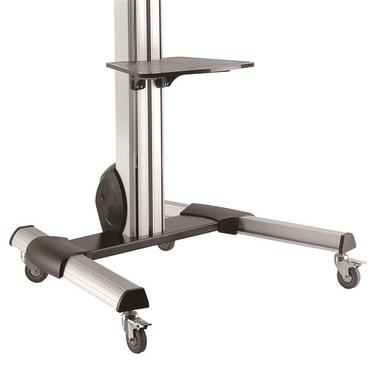 StarTech.com Heavy Duty Rolling Portable TV Cart Stand with Wheels
