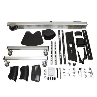 StarTech.com Heavy Duty Rolling Portable TV Cart Stand with Wheels