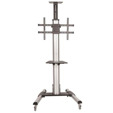 StarTech.com Heavy Duty Rolling Portable TV Cart Stand with Wheels