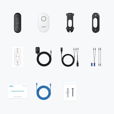 Reolink Smart 2K+ Wired WiFi Video Doorbell With Chime