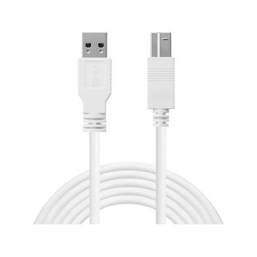 Sandberg 509-23 USB-kabel USB 3.2 Gen 1 (3.1 Gen 1) 1,8 m USB A USB B Hvid
