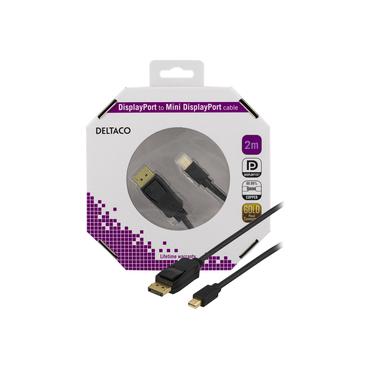 DELTACO DisplayPort kabel