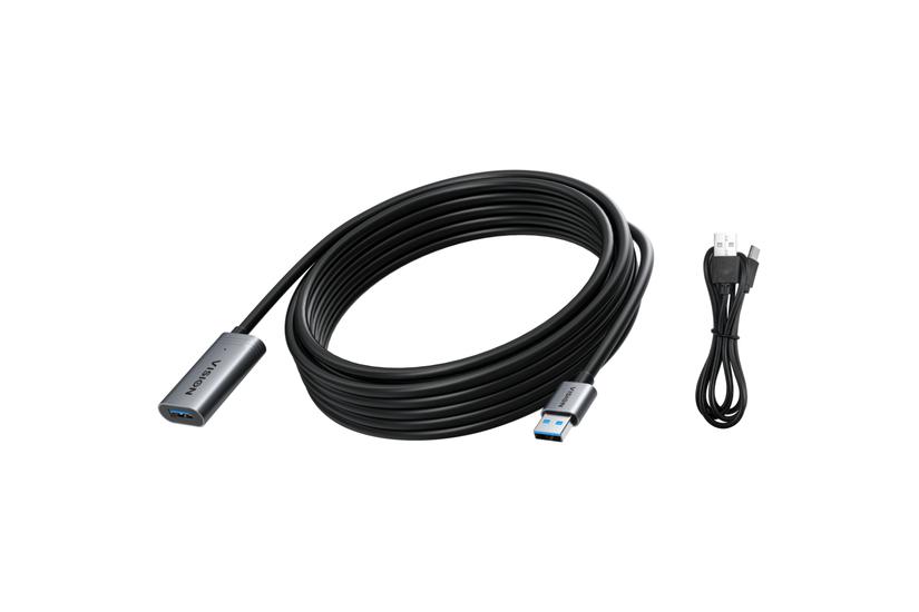 Vision USB-kabel - 5 m - USB A - USB A - USB 3.0