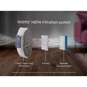 AEG AB61C2OKO 3,5 L Tromle vakuum Dry 650 W Støvpose