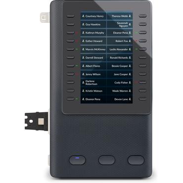 Poly Edge E Expansion Module - expansionsmodul f&ouml;r extra knappar f&ouml;r VoIP-telefon - 22 multifunktionella knappar