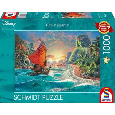 Schmidt Spiele Thomas Kinkade Studios: Moana - Moana, Jigsaw Puzzle (1000 pieces)