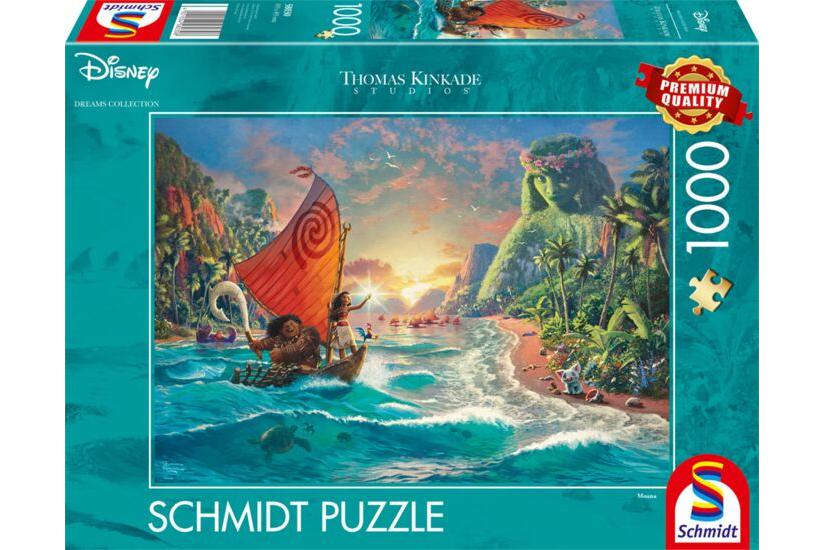Schmidt Spiele Thomas Kinkade Studios: Moana - Moana, Jigsaw Puzzle (1000 pieces)