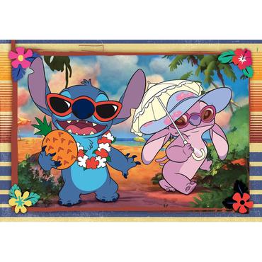 2x60 Puzzles Kids Stitch