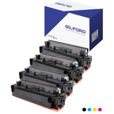 Gilford 1253C002#KIT tonerpatron 1 stk Kompatibel Sort, Blå, Magenta, Gul