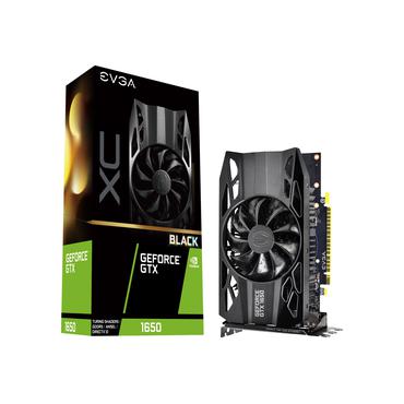 EVGA GeForce GTX 1650 XC BLACK GAMING - NVIDIA GTX1650 - 4GB GDDR5