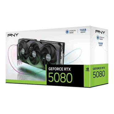 PNY GeForce RTX 5080 Triple Fan NVIDIA 16 GB GDDR7