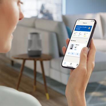 PHILIPS Ultradźwiękowy Nawilżacz powietrza HU1510/03 czarny