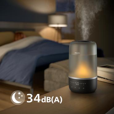 PHILIPS Ultradźwiękowy Nawilżacz powietrza HU1510/03 czarny