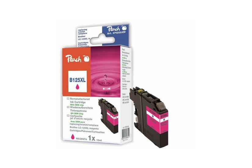 Peach PI500-89 bl&aelig;kpatron 1 stk H&oslash;jt (XL) udbytte Magenta