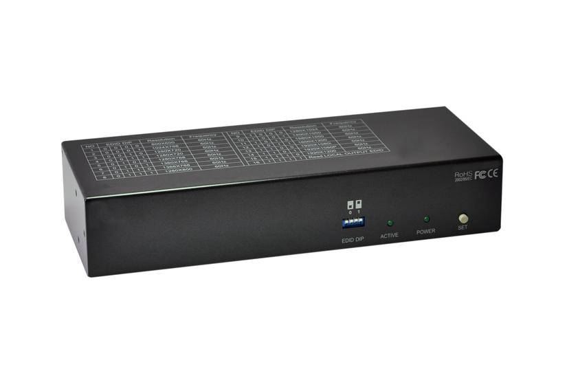 LevelOne HVE-9118T HDMI over Cat.5 Transmitter - f&ouml;rl&auml;ngd r&auml;ckvidd f&ouml;r audio/video - 10Mb LAN