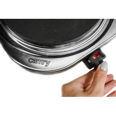 Camry Premium CR 6510 Sort, Rustfrit stål Bordplade 1 zone(s)