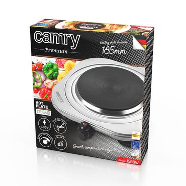 Camry Premium CR 6510 Sort, Rustfrit stål Bordplade 1 zone(s)