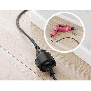 Equip Netzkabel Anschl. Schuko -> CEE7/3   5.00m     schwarz
