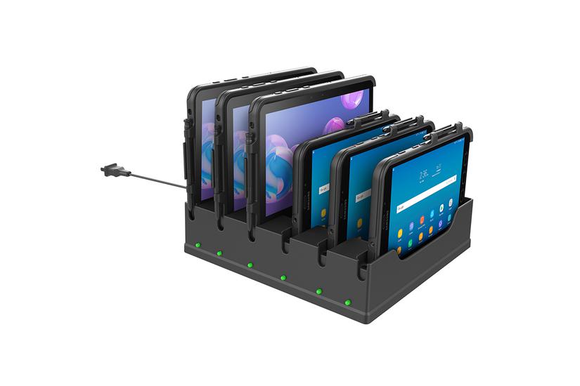 RAM Mounts RAM-DOCK-6G8P-OT1U ladestation organisator Fritstående Sort