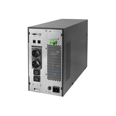 Qoltec - UPS - str&oslash;mfaktor 1.0, LCD, EPO, on-line - 3000 Watt - 3000 VA
