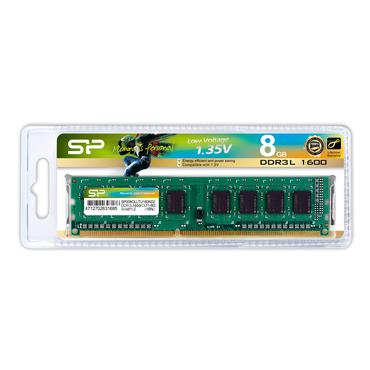 SILICON POWER - 8GB - DDR3L RAM - 1600MT/s - DIMM 240-pin - Ikke-ECC - CL11