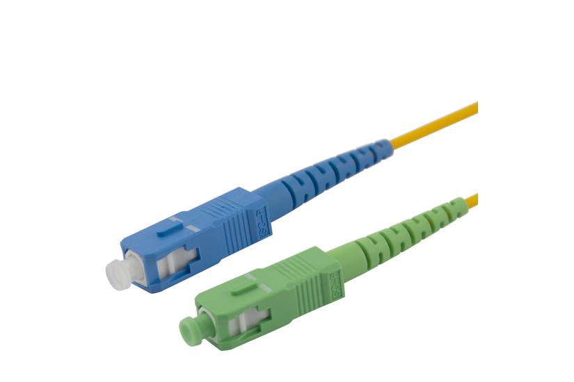 Deltaco SCSC-3-SUA InfiniBand og fiberoptisk kabel 3 m SC Gul