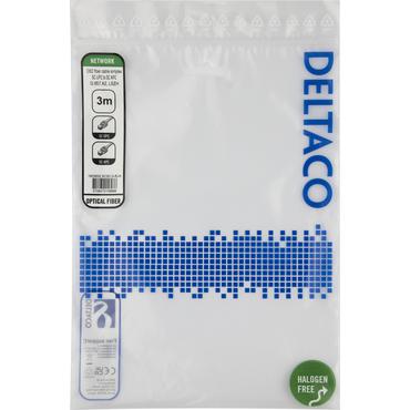 Deltaco SCSC-3-SUA InfiniBand og fiberoptisk kabel 3 m SC Gul