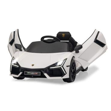 Jamara Ride-on Lamborghini Revuelto weiÃ 2,4GHz Li-Power 12.