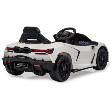 Jamara Ride-on Lamborghini Revuelto weiÃ 2,4GHz Li-Power 12.