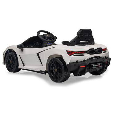 Jamara Ride-on Lamborghini Revuelto weiÃ 2,4GHz Li-Power 12.