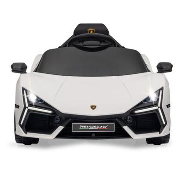 Jamara Ride-on Lamborghini Revuelto weiÃ 2,4GHz Li-Power 12.