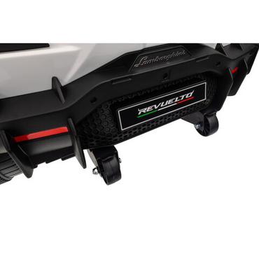 Jamara Ride-on Lamborghini Revuelto weiÃ 2,4GHz Li-Power 12.