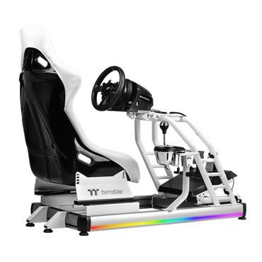 Thermaltake Racing Simulator Cockpit GR500  "Snow"     White retail (Speditionsversand)