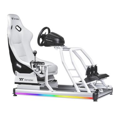 Thermaltake Racing Simulator Cockpit GR500  "Snow"     White retail (Speditionsversand)