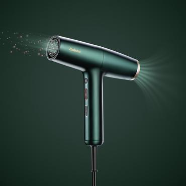 BaByliss Air Power Pro hair dryer 1700 W Gold, Green