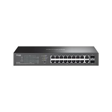 TP-LINK Switch - 18 porte - Administreret - Gigabit Ethernet (10/100/1000) - 294 mm
