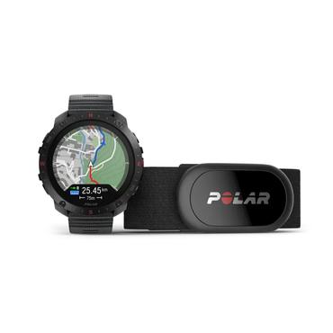 Polar Grit X2 Pro 3,53 cm (1.39") AMOLED Digital 454 x 454 pixel Berøringsskærm Sort GPS (satellit)