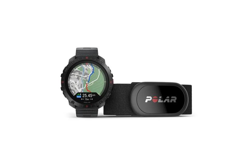 Polar Grit X2 Pro 3,53 cm (1.39") AMOLED Digital 454 x 454 pixel Berøringsskærm Sort GPS (satellit)